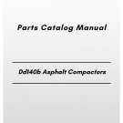 Volvo Dd140b Asphalt Compactors Parts Catalog Manual
