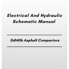 Volvo Dd140c Asphalt Compactors Electrical And Hydraulic Schematic Manual