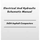 Volvo Dd24 Asphalt Compactors Electrical And Hydraulic Schematic Manual