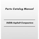 Volvo Dd25b Asphalt Compactors Parts Catalog Manual