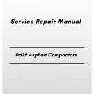 Volvo Dd29 Asphalt Compactors Service Repair Manual