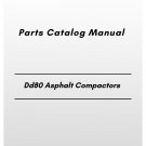 Volvo Dd80 Asphalt Compactors Parts Catalog Manual