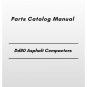Volvo Dd80 Asphalt Compactors Parts Catalog Manual