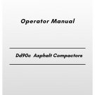 Volvo Dd90c  Asphalt Compactors Operator Manual