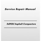 Volvo Dd90hf Asphalt Compactors Service Repair Manual