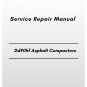Volvo Dd90hf Asphalt Compactors Service Repair Manual
