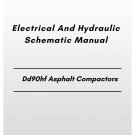 Volvo Dd90hf Asphalt Compactors Electrical And Hydraulic Schematic Manual