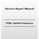 Volvo Pt125c Asphalt Compactors Service Repair Manual