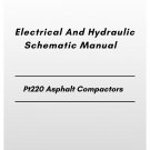 Volvo Pt220 Asphalt Compactors Electrical And Hydraulic Schematic Manual