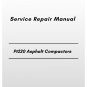 Volvo Pt220c Asphalt Compactors Service Repair Manual
