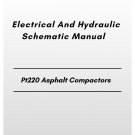 Volvo Pt220c Asphalt Compactors Electrical And Hydraulic Schematic Manual