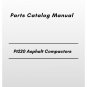 Volvo Pt220c Asphalt Compactors Parts Catalog Manual