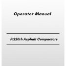 Volvo Pt220rh Asphalt Compactors Operator Manual