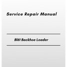 Volvo Bl61 Backhoe Loader Service Repair Manual