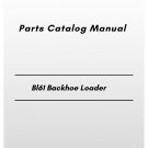 Volvo Bl61 Backhoe Loader Parts Catalog Manual