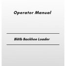 Volvo Bl61b Backhoe Loader Operator Manual