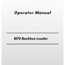 Volvo Bl70 Backhoe Loader Operator Manual