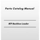 Volvo Bl71 Backhoe Loader Parts Catalog Manual