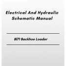 Volvo Bl71 Backhoe Loader Electrical And Hydraulic Schematic Manual
