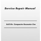 Volvo Ec13 Xtv Compactor Excavator Cex Service Repair Manual