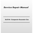 Volvo Ec14 Compactor Excavator Cex Service Repair Manual
