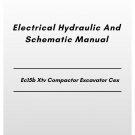Volvo Ec15b Xtv Compactor Excavator Cex Electrical Hydraulic And Schematic Manual