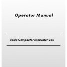 Volvo Ec15c Compactor Excavator Cex Operator Manual
