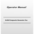 Volvo Ec15d Compactor Excavator Cex Operator Manual