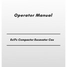 Volvo Ec17c Compactor Excavator Cex Operator Manual