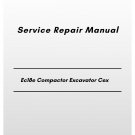 Volvo Ec18e Compactor Excavator Cex Service Repair Manual