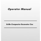 Volvo Ec18e Compactor Excavator Cex Operator Manual
