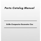 Volvo Ec18e Compactor Excavator Cex Parts Catalog Manual