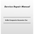 Volvo Ec20 Xt Compactor Excavator Cex Parts Catalog Manual