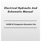 Volvo Ec20b Xt Compactor Excavator Cex Electrical Hydraulic And Schematic Manual
