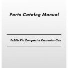 Volvo Ec20b Xtv Compactor Excavator Cex Parts Catalog Manual