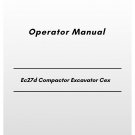 Volvo Ec27d Compactor Excavator Cex Operator Manual