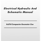 Volvo Ec27d Compactor Excavator Cex Electrical Hydraulic And Schematic Manual
