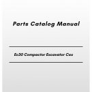 Volvo Ec30 Compactor Excavator Cex Parts Catalog Manual