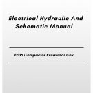 Volvo Ec35 Compactor Excavator Cex Electrical Hydraulic And Schematic Manual