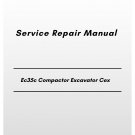 Volvo Ec35c Compactor Excavator Cex Service Repair Manual