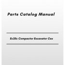 Volvo Ec35c Compactor Excavator Cex Parts Catalog Manual