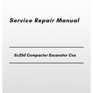 Volvo Ec35d Compactor Excavator Cex Service Repair Manual