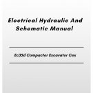 Volvo Ec35d Compactor Excavator Cex Electrical Hydraulic And Schematic Manual