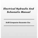 Volvo Ec50 Compactor Excavator Cex Electrical Hydraulic And Schematic Manual