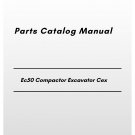 Volvo Ec50 Compactor Excavator Cex Parts Catalog Manual