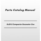 Volvo Ec55-2 Compactor Excavator Cex Parts Catalog Manual