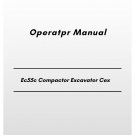 Volvo Ec55c Compactor Excavator Cex Operatpr Manual