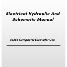Volvo Ec55c Compactor Excavator Cex Electrical Hydraulic And Schematic Manual