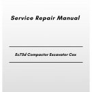 Volvo Ec75d Compactor Excavator Cex Service Repair Manual