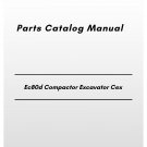 Volvo Ec80d Compactor Excavator Cex Parts Catalog Manual